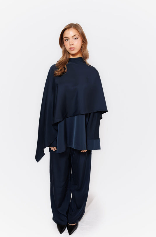 Translation missing: en.The satin twinset - Blue image 0