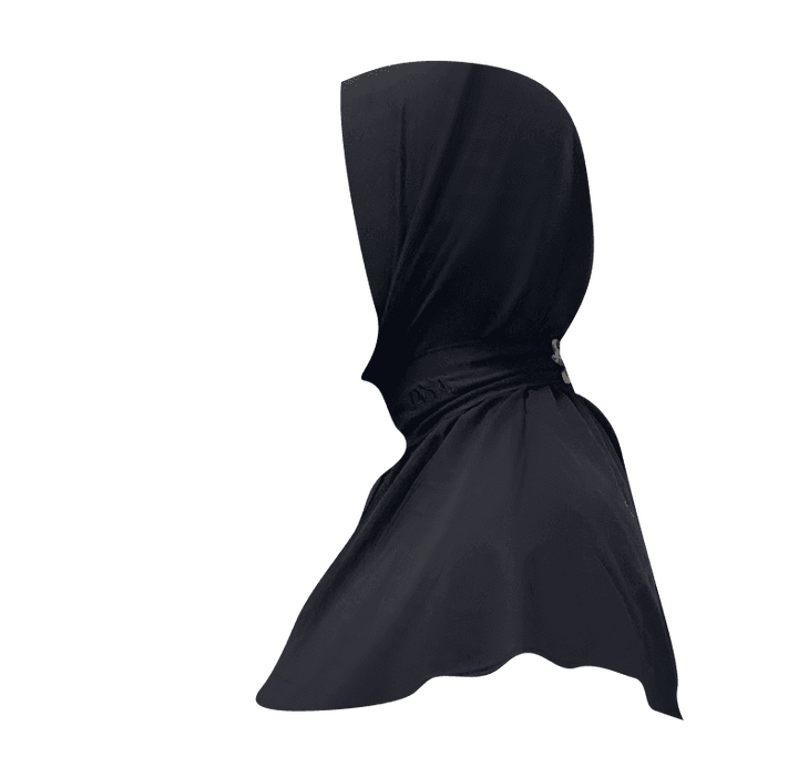 Breathable staple scarf - Black image 1