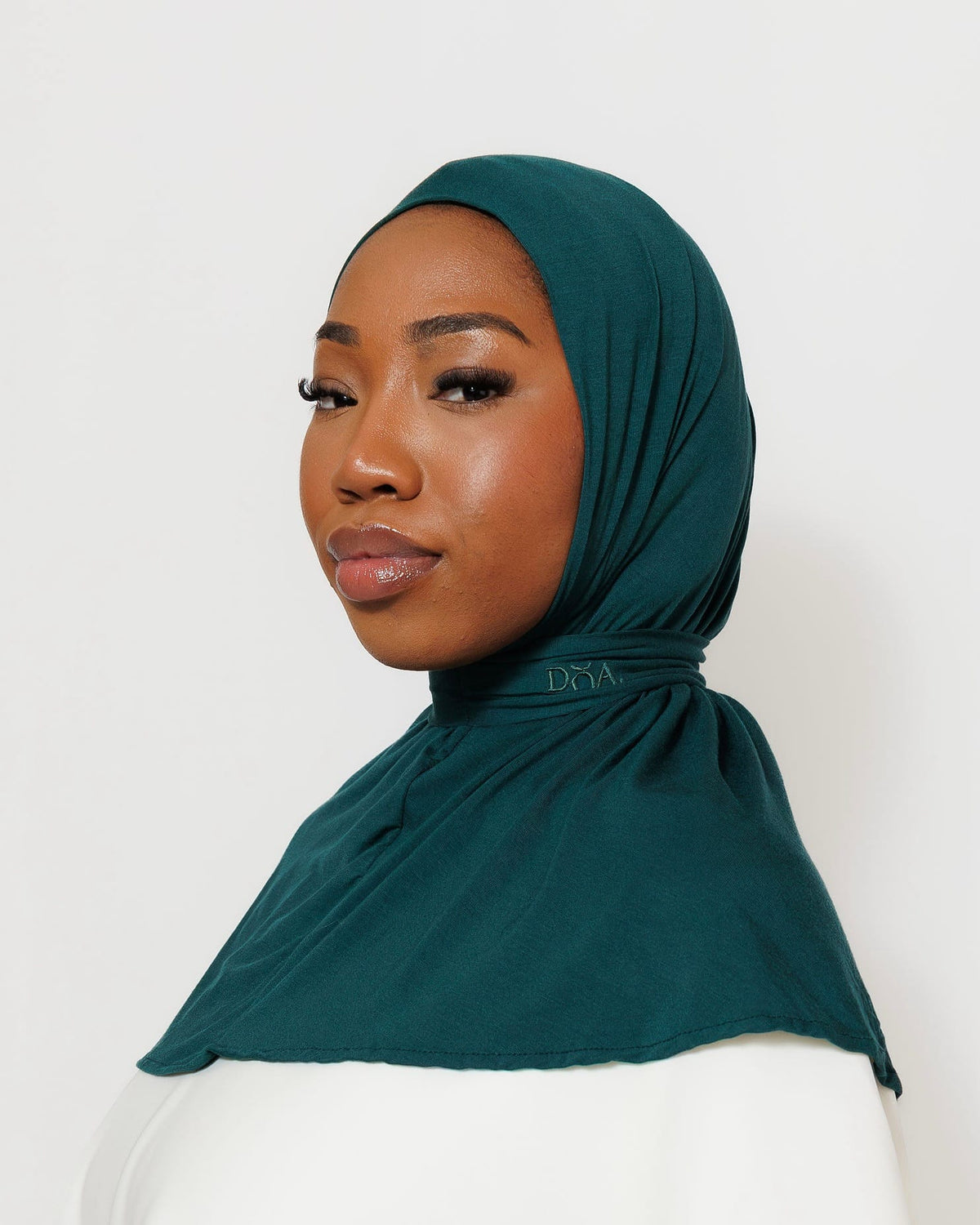Translation missing: en.Bamboo Staple Scarf - Pine Green image 0