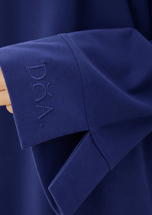 Translation missing: en.Essential straight cut burkini - Navy blue image 3