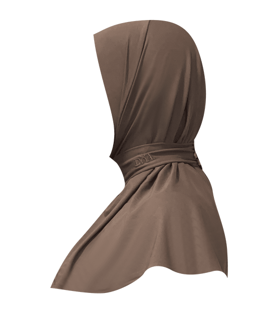 Translation missing: en.Breathable staple scarf - Taupe image 1