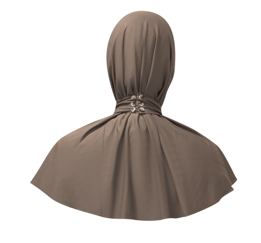 Translation missing: en.Breathable staple scarf - Taupe image 3