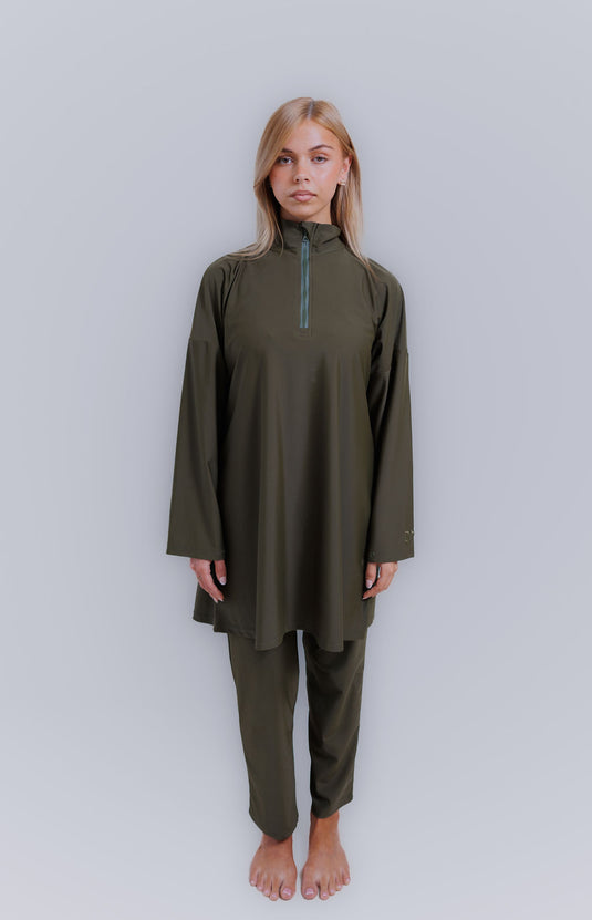 Translation missing: en.The zipper burkini - Olive green