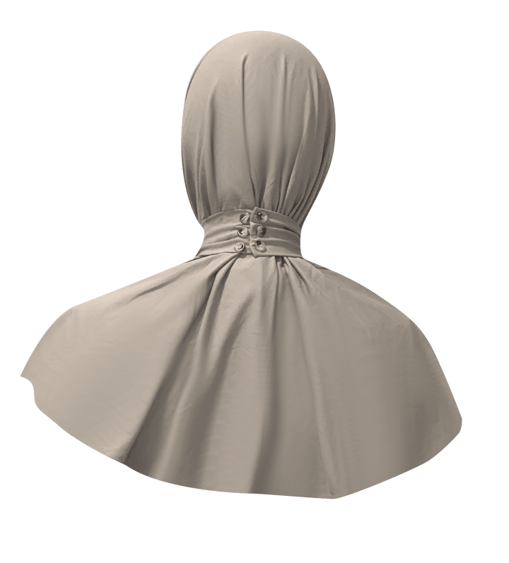 Breathable staple scarf - Stone image 3