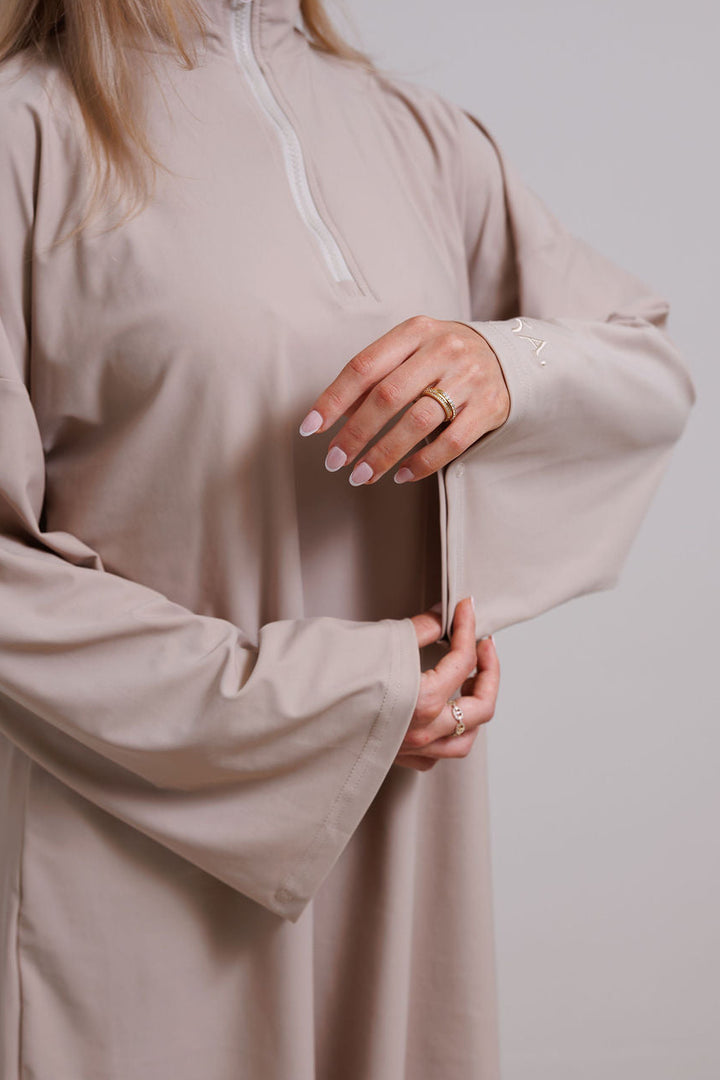 The zipper burkini LONG - Khaki