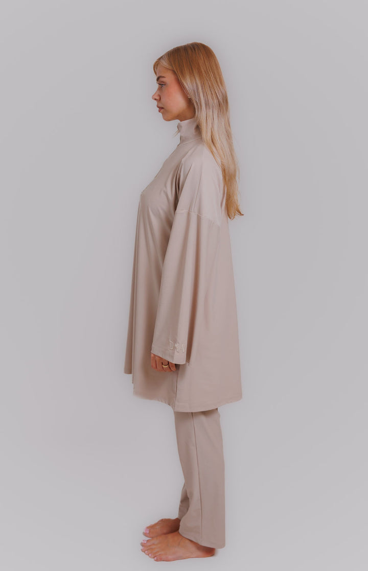 The zipper burkini - Khaki