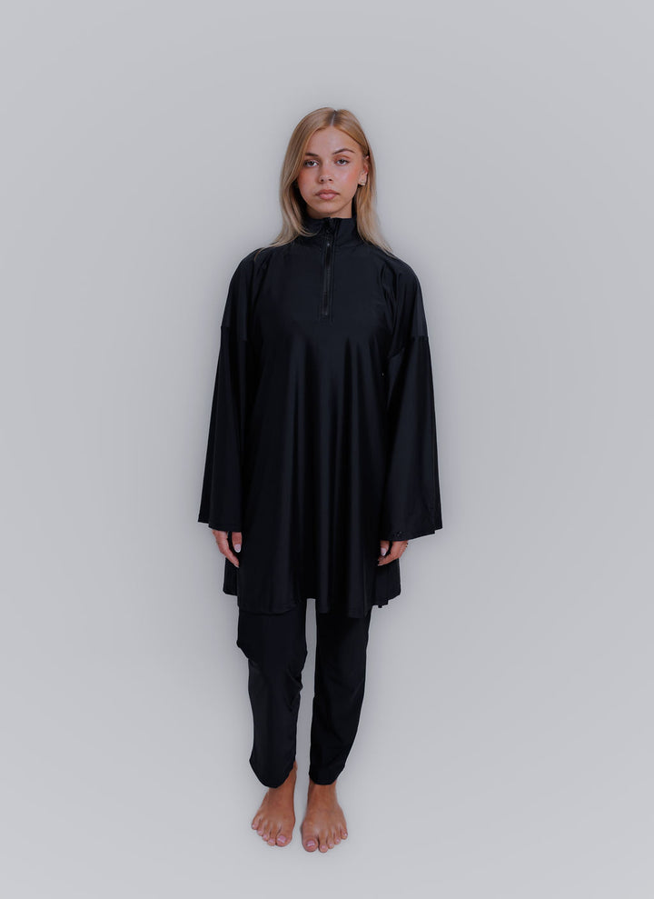 Translation missing: en.The zipper burkini - Black