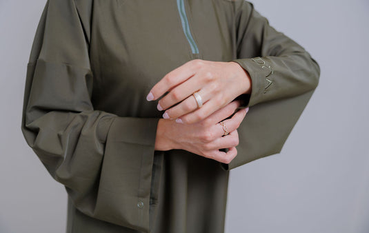 Translation missing: en.The zipper burkini - Olive green