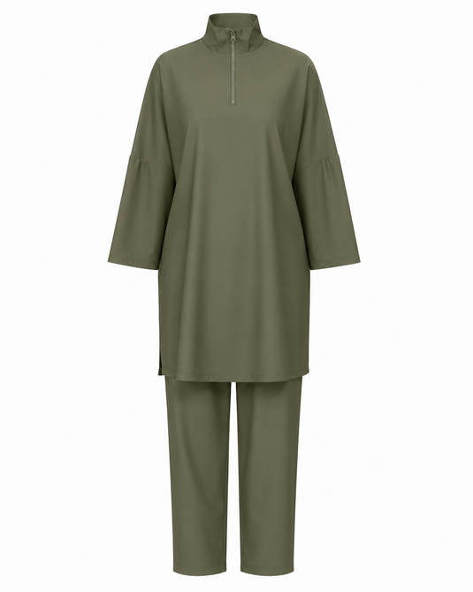 Translation missing: en.The zipper burkini - Olive green