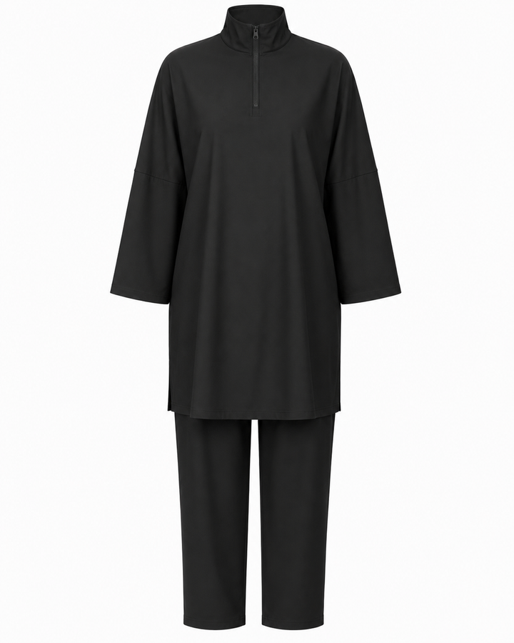 Translation missing: en.The zipper burkini - Black