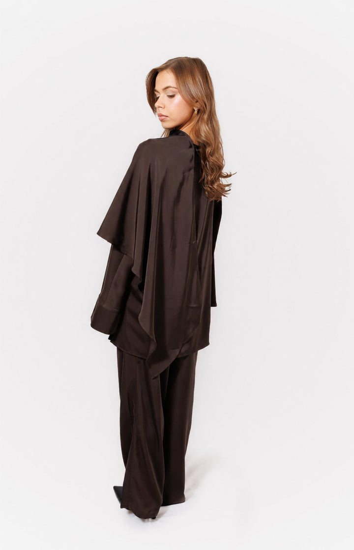 The satin twinset - Brown