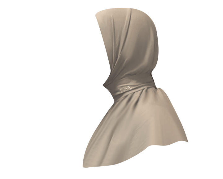 Breathable staple scarf - Stone image 1