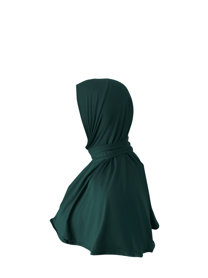 Bamboo Staple Scarf - Pine Green image 3