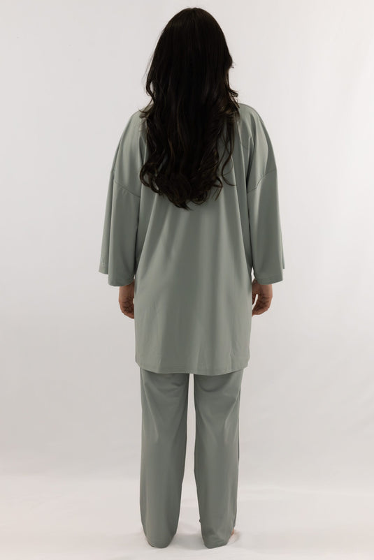 Translation missing: en.Polo burkini - Sage image 2